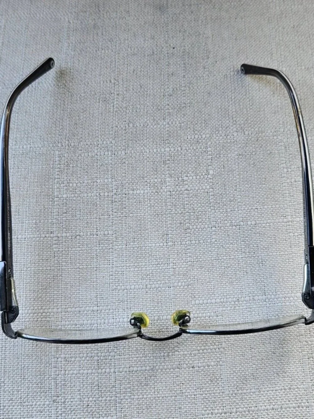 Vintage Coach Women Eyeglasses LUELLA Dark Gunmetal Tone Eyewear Glasses